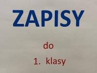 ZAPISY DO 1. KLASY